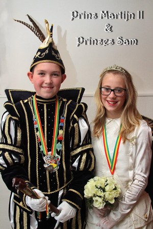 het jeugdprinsenpaar